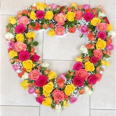 Loose Roses Open Heart